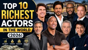 Top 10 Richest Actors in the World 2026