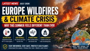 Europe Wildfires & Climate Crisis 2026