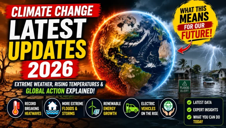 Climate Change Latest Updates 2026