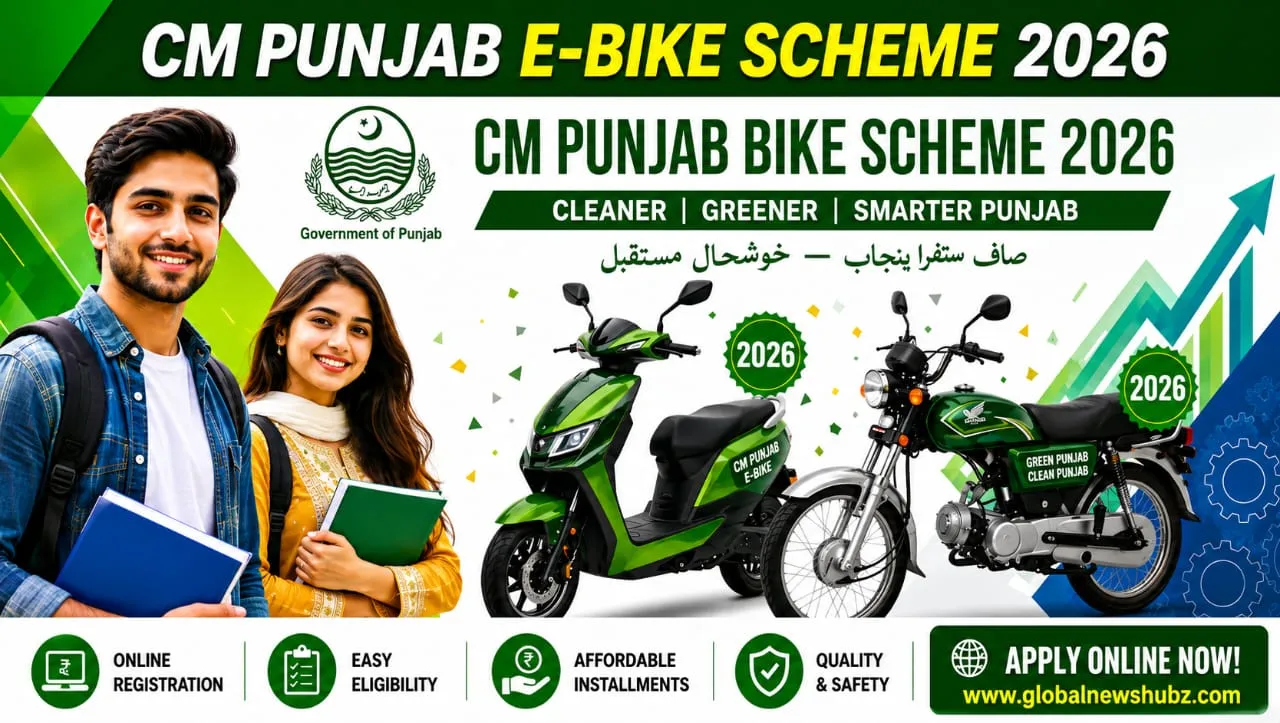 CM Punjab E-Bike Scheme 2026
