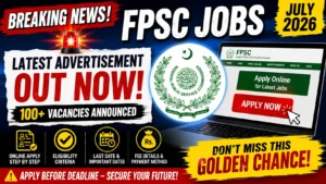 FPSC Jobs July 2026
