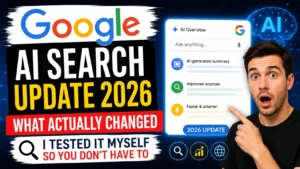 Google AI Search Update 2026