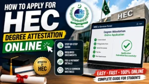 HEC Degree Attestation Online 2026