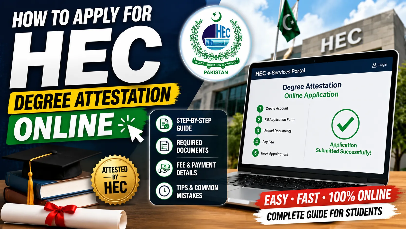 HEC Degree Attestation Online 2026