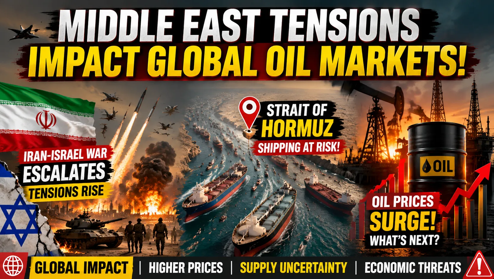 Middle East Tensions Impact Global Oil Markets