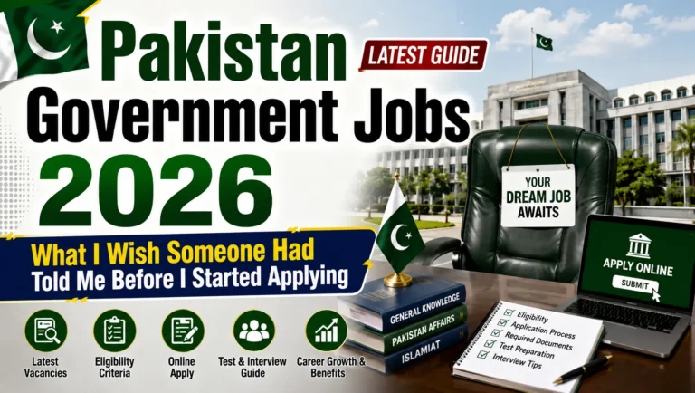 Pakistan Government Jobs 2026