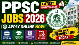 PPSC Jobs 2026 Apply Online