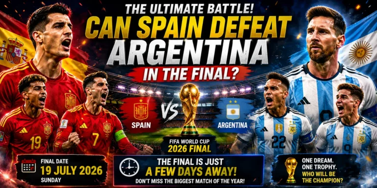 Spain Reaches FIFA World Cup 2026 Final