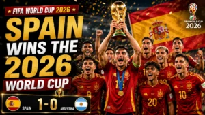 Spain Wins the 2026 World Cup