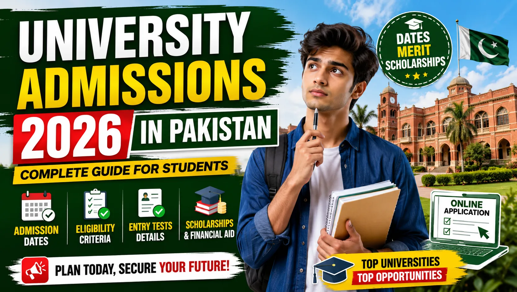 University Admissions 2026 in Pakistan