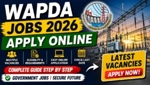 WAPDA Jobs 2026 Apply Online