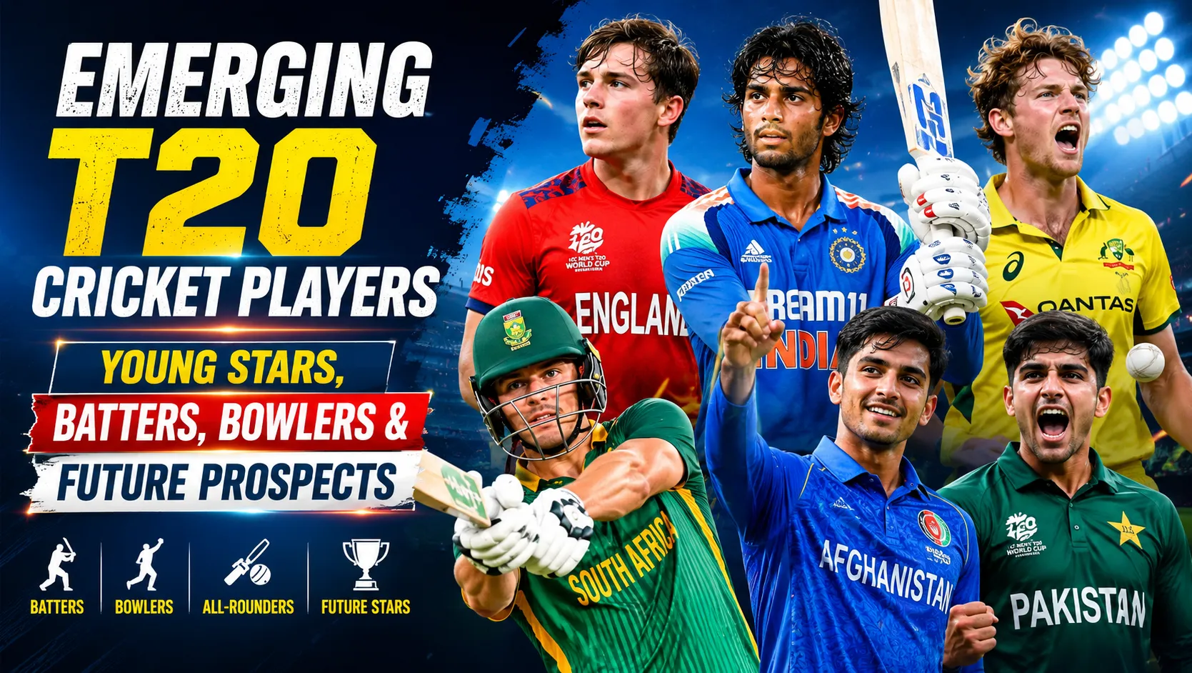 Emerging T20 Cricket Players