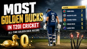 Golden Ducks in T20I Cricket