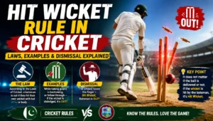 Hit Wicket Rule in Cricket