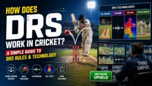 How Does DRS Work in Cricket? A Simple Guide to DRS Rules & Technology