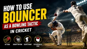How to Use Bouncer as a Bowling Tactic in Cricket