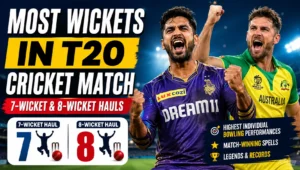 Most Wickets in T20 Cricket Match