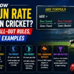 How Net Run Rate Works in Cricket