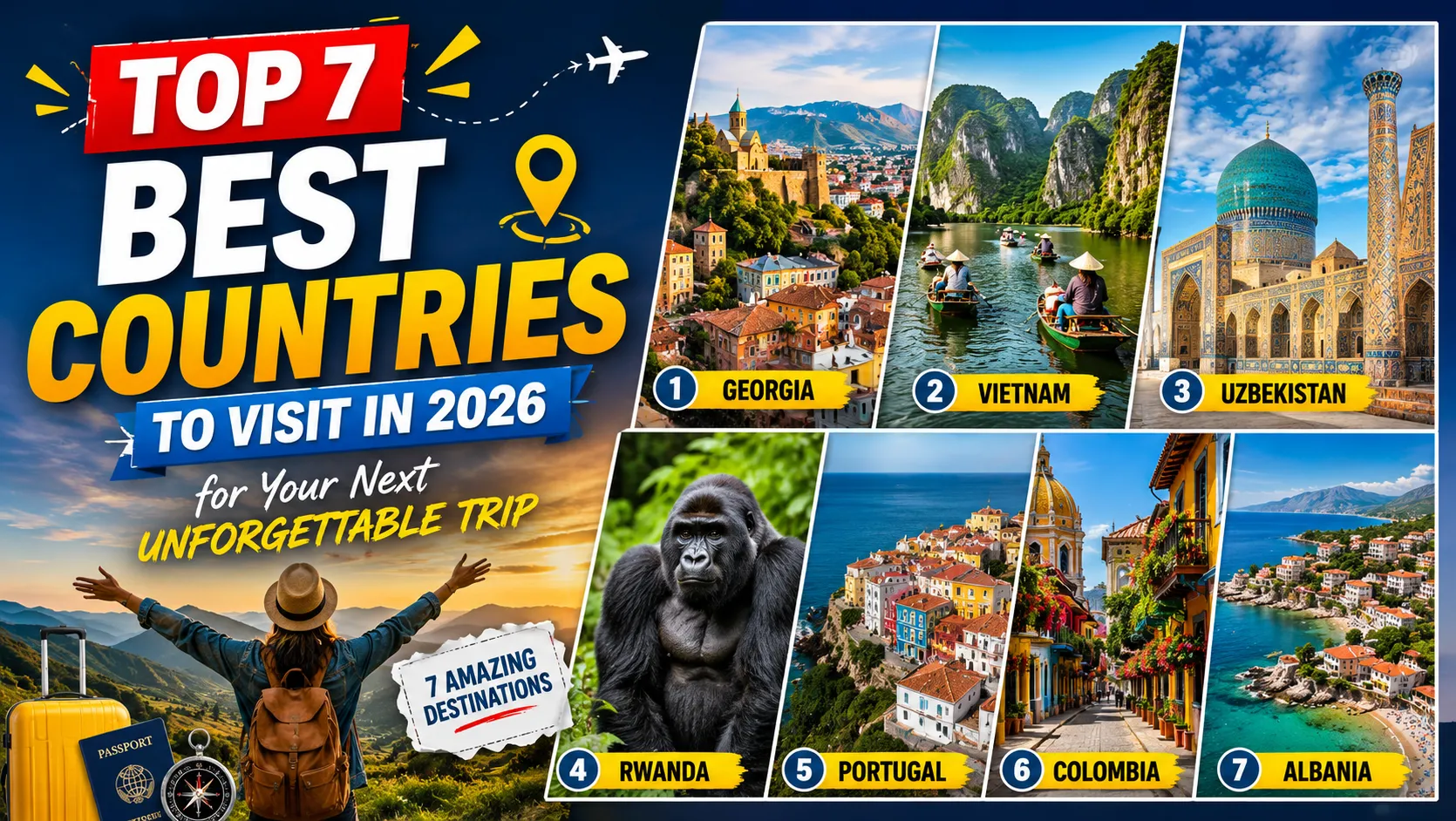 Best Countries to Visit in 2026