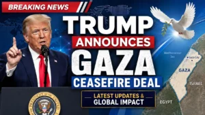 Trump Announces Gaza Ceasefire Deal