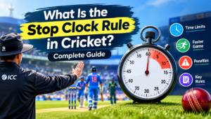 Cricket’s Stop Clock Rule Explained