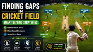 Finding Gaps in Cricket Field