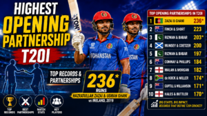 Highest Opening Partnership T20I