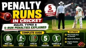 Penalty Runs in Cricket