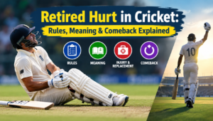 Retired Hurt in Cricket Explained