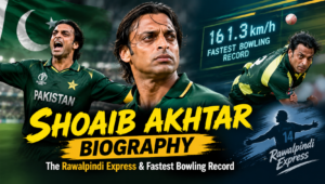 Shoaib Akhtar Rawalpindi Express Biography