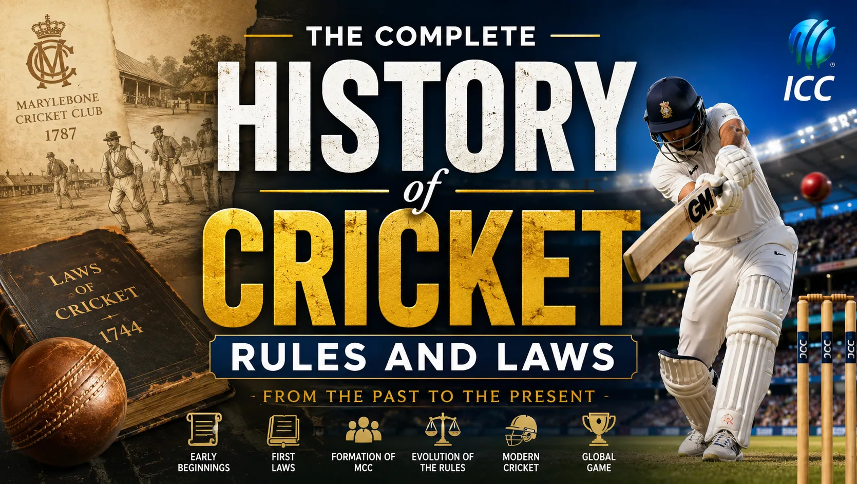 History of Cricket Rules