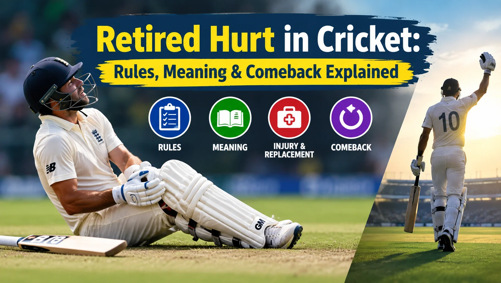 Retired Hurt in Cricket Explained